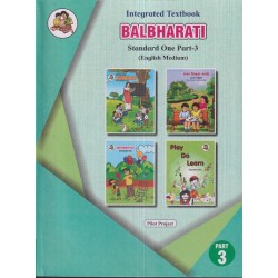 Integrated Textbook Balbharti Std 1 Part 3| English